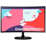 ÉCRAN INCURVÉ 24" SAMSUNG ESSENTIAL CURVED MONITOR S3 (LS24C360EAMXZN)