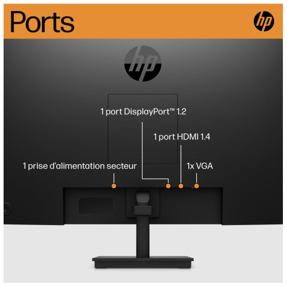  HP ÉCRAN FHD V27I G5 ÉCRAN FHD HP V27I G5  (65P64AA)