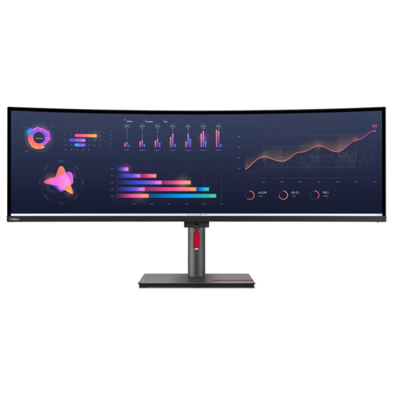 ÉCRAN INCURVÉ 49" LENOVO THINKVISION P49W-30 5K DQHD (63DBRAT1EU)