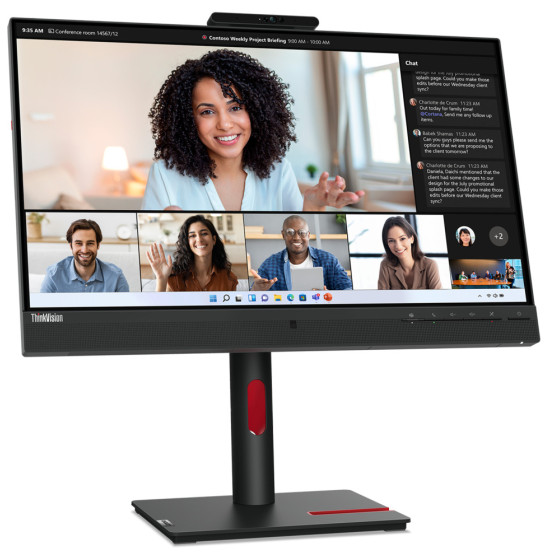 8" FULL HD LENOVO THINKVISION T24MV-30 AVEC WEBCAM (63D7UAT3EU)