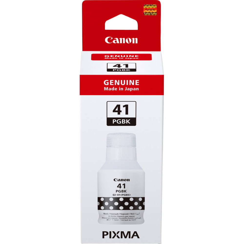 CANON GI-41PGBK NOIR - BOUTEILLE D'ENCRE CANON D'ORIGINE (4528C001AA)