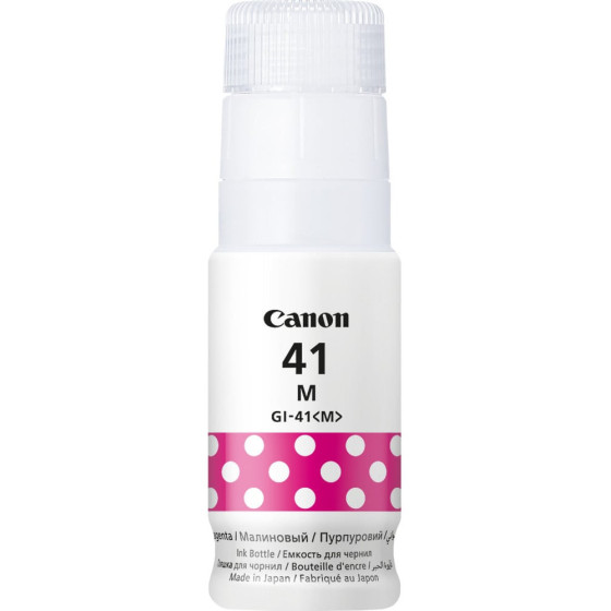 CANON GI-41M MAGENTA - BOUTEILLE D'ENCRE CANON D'ORIGINE (4544C001AA)