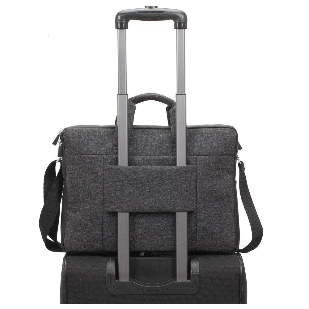  SACOCHE RIVACASE LANTAU 8831 NOIR MÉLANGE POUR ORDINATEURS PORTABLES 15.6" (8831 BLACK)