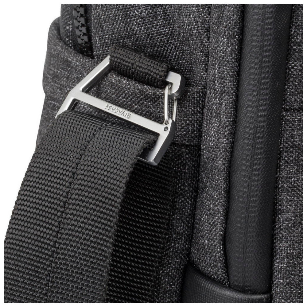  SACOCHE RIVACASE LANTAU 8831 NOIR MÉLANGE POUR ORDINATEURS PORTABLES 15.6" (8831 BLACK)