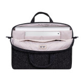  SACOCHE RIVACASE ANVIK 7931 NOIR POUR ORDINATEURS PORTABLES 15.6" (7931 BLACK)