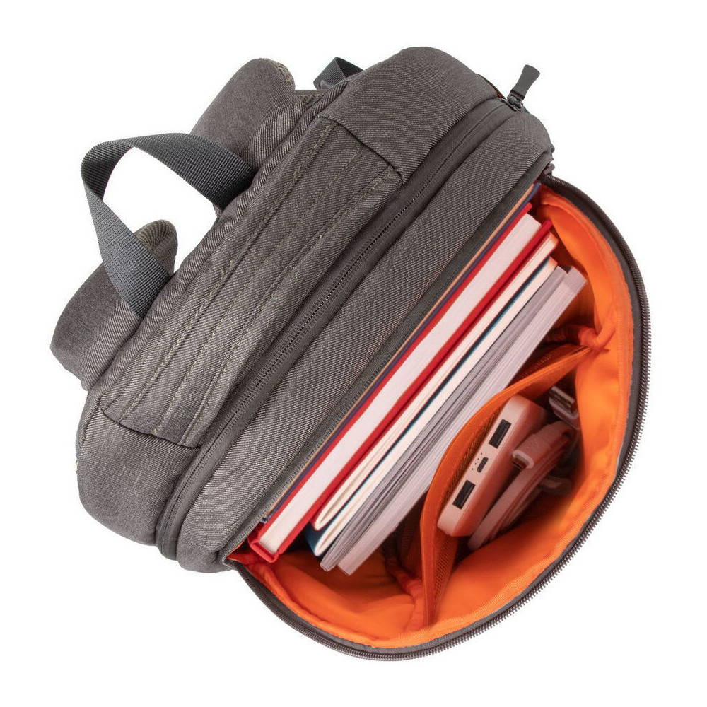  SAC À DOS RIVACASE GALAPAGOS 7761 KAKI POUR ORDINATEURS PORTABLES 15.6" (7761 KAKI)