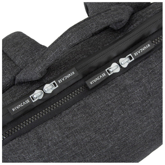  SAC À DOS RIVACASE 8861 NOIR MÉLANGE POUR ORDINATEURS PORTABLES 15
