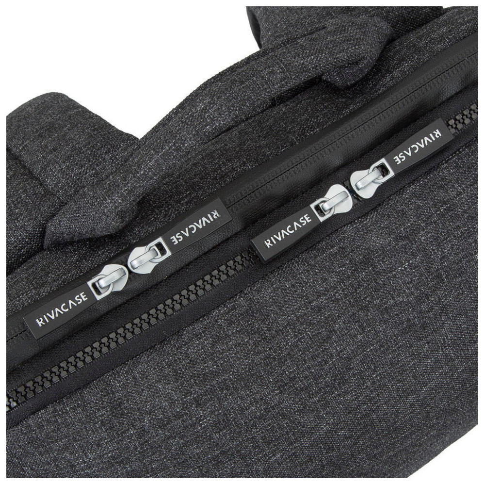  SAC À DOS RIVACASE 8861 NOIR MÉLANGE POUR ORDINATEURS PORTABLES 15