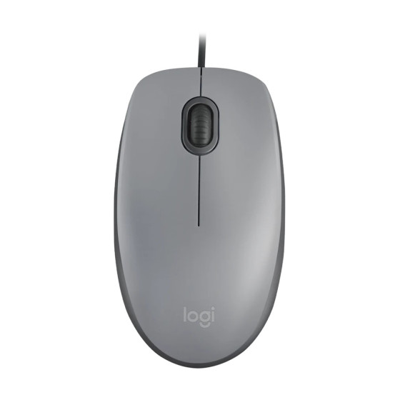 Souris filaire Logitech M110 Silent – Gris (910-006760)