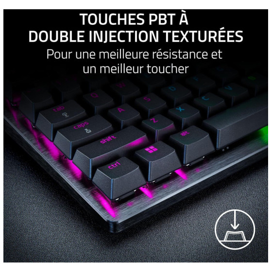  Clavier Gaming Optique Razer Huntsman V3 Pro - AZERTY (RZ03-04970500-R3F1)