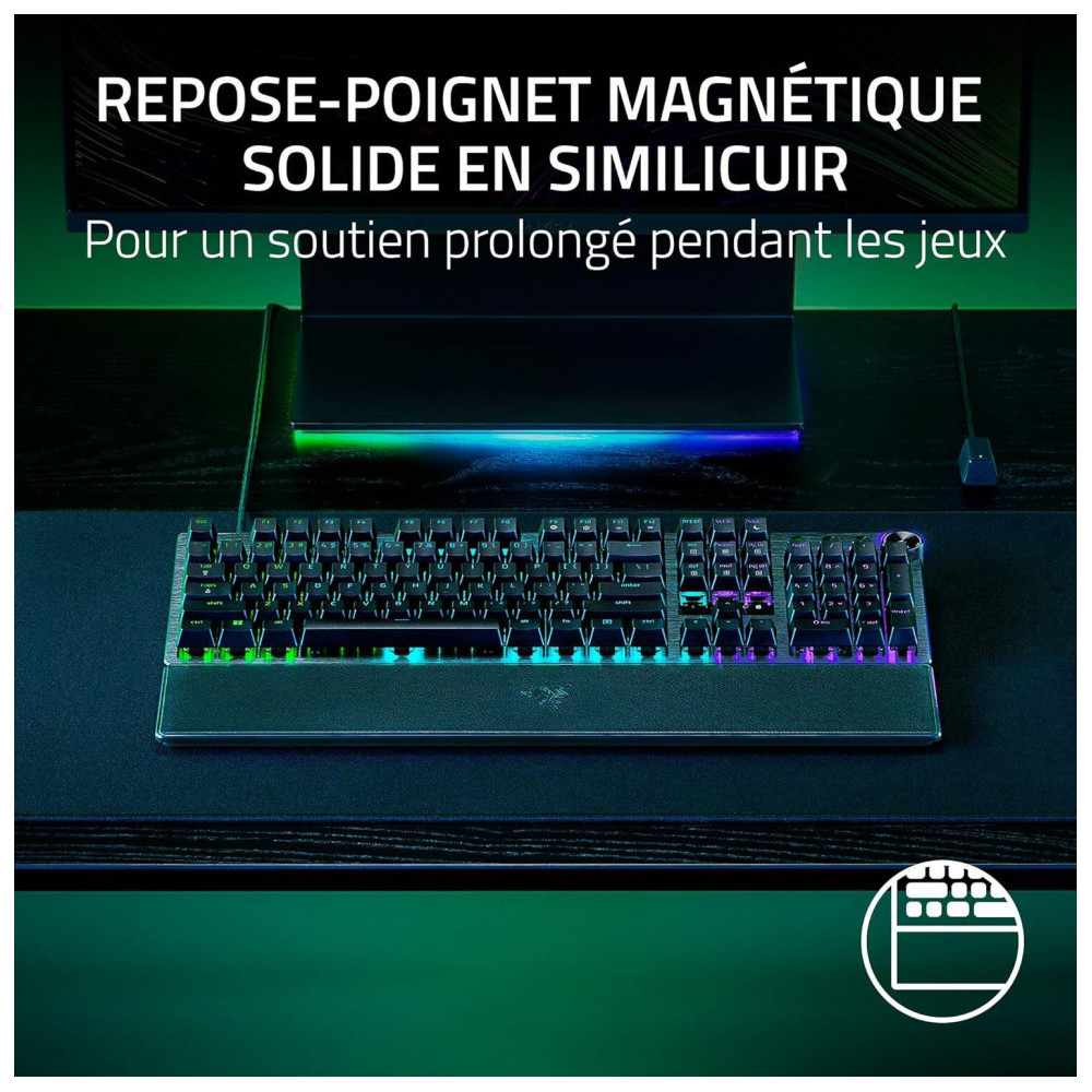  Clavier Gaming Optique Razer Huntsman V3 Pro - AZERTY (RZ03-04970500-R3F1)