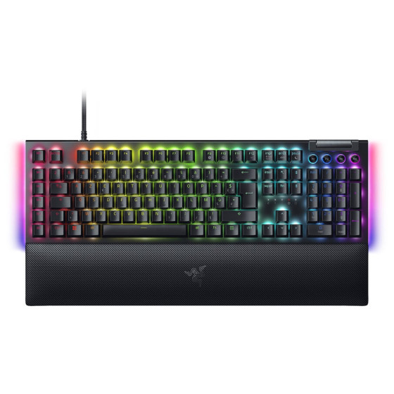 Clavier Gaming mécanique Razer BlackWidow V4 Green Switch - AZERTY (RZ03-04690500-R3F1)