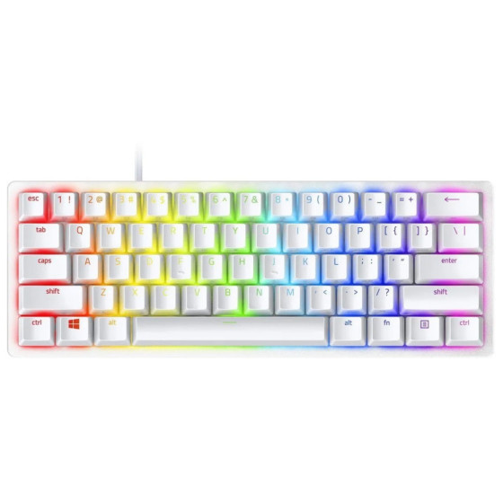 Clavier Gamer Razer Huntsman Mini - Mercury Ed (Red Switch) USB - AZERTY (RZ03-03393600-R3F1)