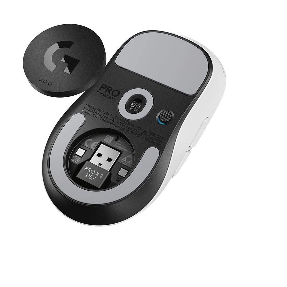  Souris Gaming Sans Fil Logitech G Pro X Superlight 2 Dex (910-007366)