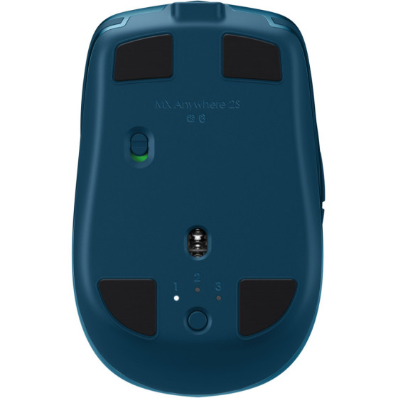  Souris sans fil Bluetooth Logitech MX ANYWHERE 2S Sarcelle de minuit (910-005154)