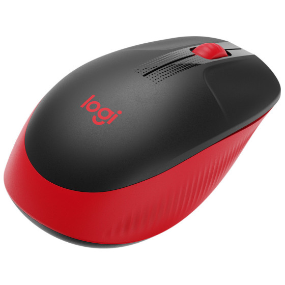  Souris sans fil Logitech M190 Rouge (910-005908)