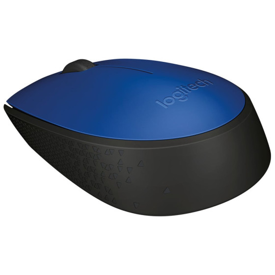  Souris sans fil Logitech M171 Bleu Noir (910-004640)