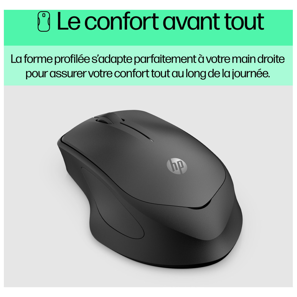  Souris sans fil silencieuse HP 280 (19U64AA)