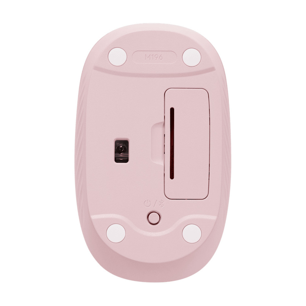  Souris sans fil Bluetooth Logitech M196 - Rose (910-007461)