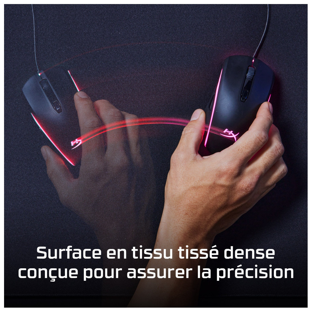  HyperX Tapis Pulsefire – Tapis de souris de gaming – Tissu (L) (4Z7X4AA)