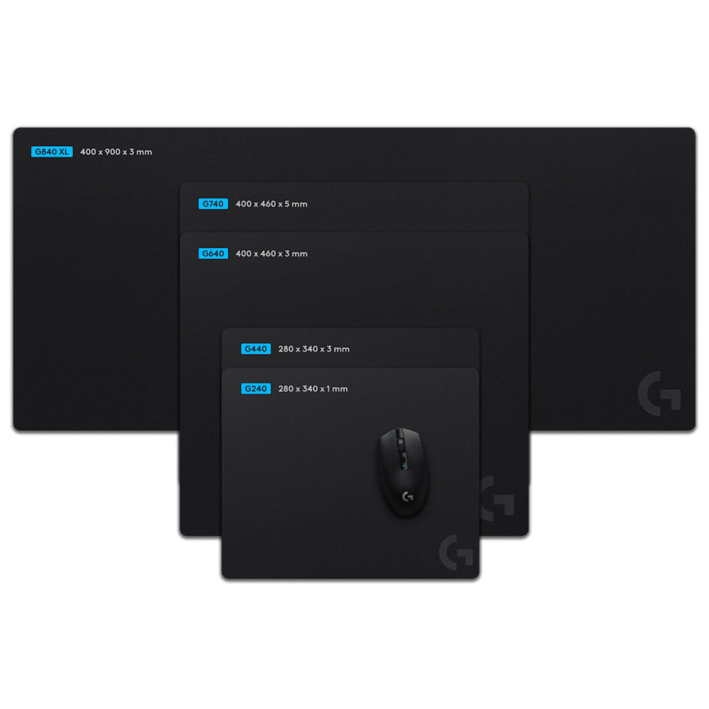  Tapis De Souris Gaming Logitech G740 (943-000806)