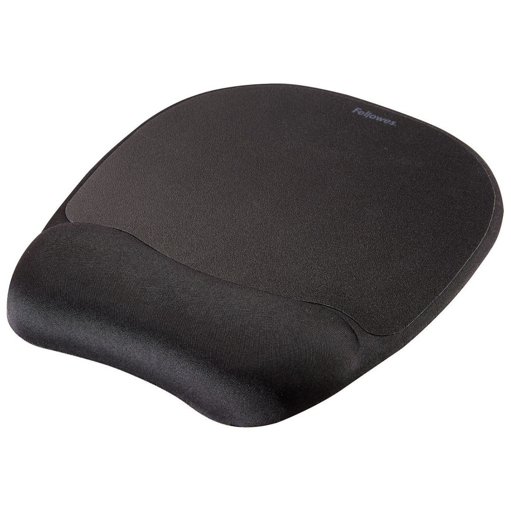  Tapis de souris - repose-poignet Ergo Mousse Noir  (9176501)