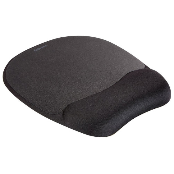  Tapis de souris - repose-poignet Ergo Mousse Noir  (9176501)