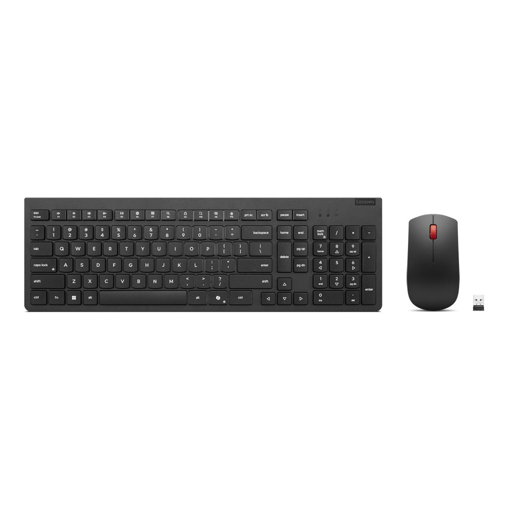 Combiné Lenovo Essential Clavier et Souris sans fil Gen2 - Français (4X31R64464)