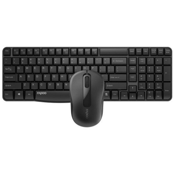Ensemble sans fil souris + clavier Rapoo X1800S (AZERTY Français)