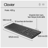  HP Ensemble combiné clavier et souris sans fil 330 - AZERTY  (2V9E6AA)