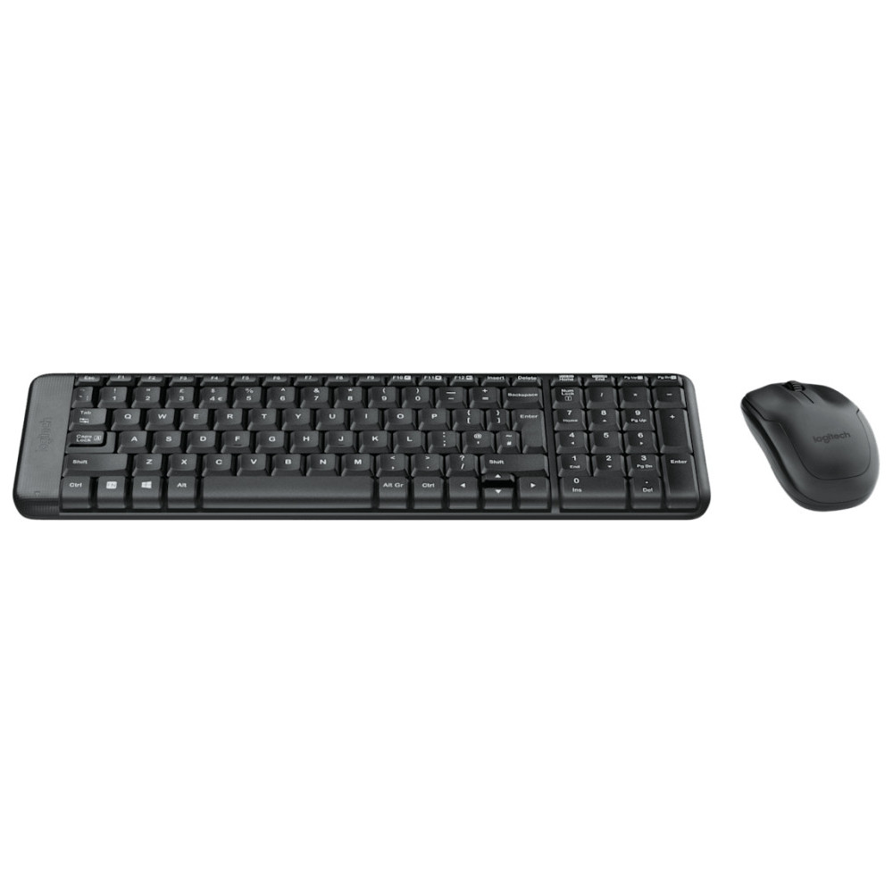  Ensemble clavier et souris sans fil Logitech MK220 - AZERTY (920-003160)