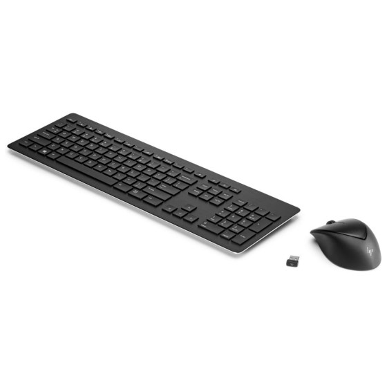  HP Souris et clavier sans fil rechargeables 950MK Souris et clavier sans fil - AZERTY (3M165AA)