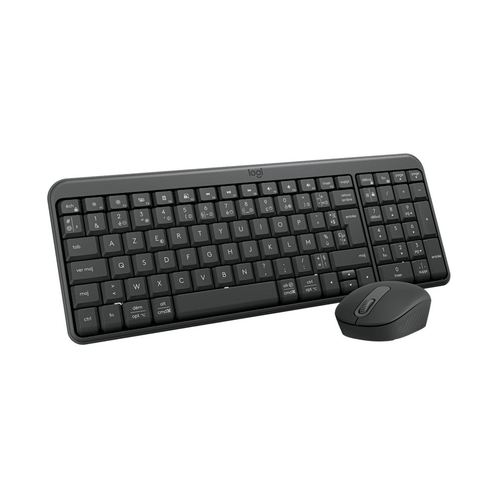 Ensemble clavier et souris sans fil Logitech MK250 Compact - AZERTY (920-013549)