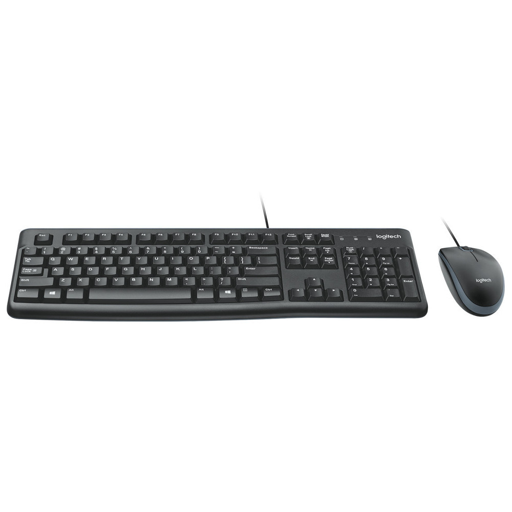  Logitech Desktop MK120 - Ensemble souris + clavier (AZERTY Français)