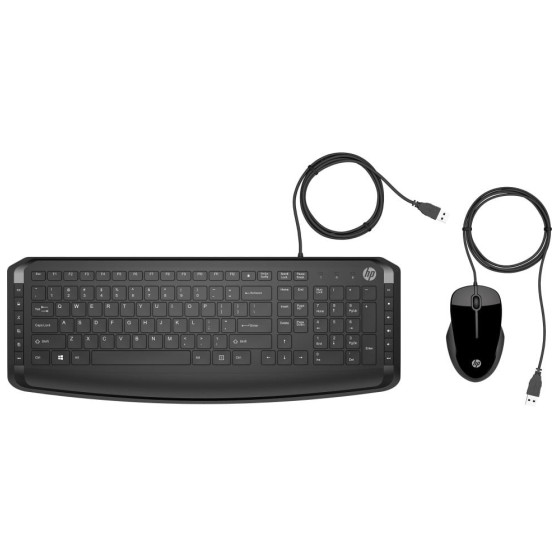 Clavier et souris filaires HP 200 AZERTY (9DF28AA)