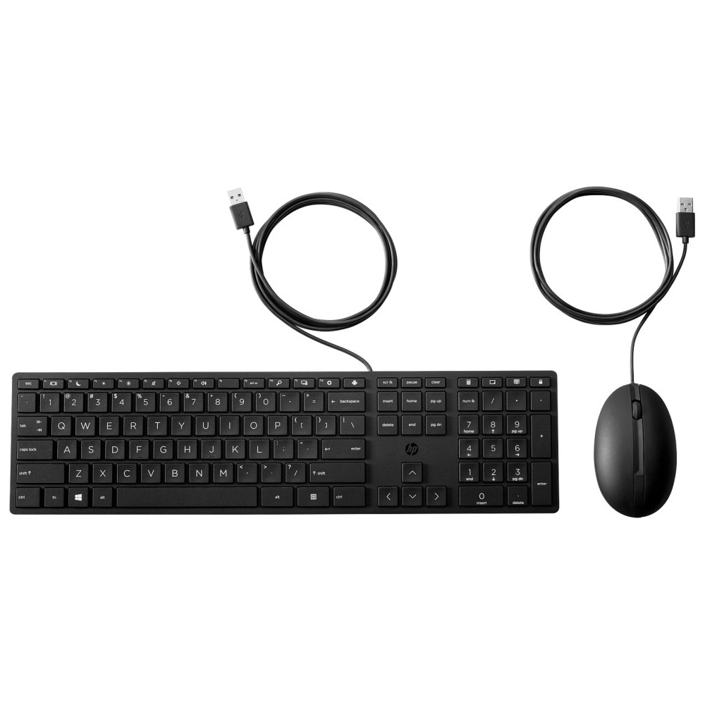 Ensemble combiné clavier souris filaires HP 320MK (9SR36AA)
