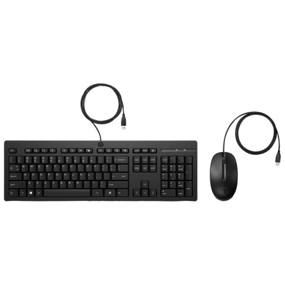 Ensemble combiné clavier souris filaires HP 225 G2 - Azerty (AX2Y7AA)