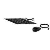  Ensemble combiné clavier souris filaires HP 225 G2 - Azerty (AX2Y7AA)