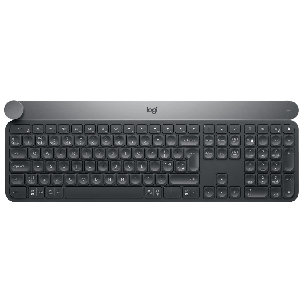 Clavier Bluetooth Multidispositif Logitech Craft - Français (AZERTY) (920-008497)