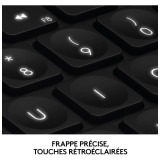  Clavier Bluetooth Multidispositif Logitech Craft - Français (AZERTY) (920-008497)