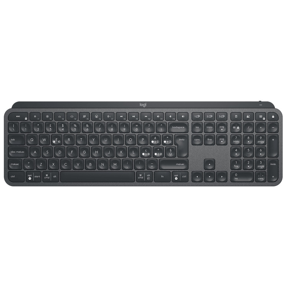 Clavier sans fil Bluetooth Logitech MX Master Keys for Business - US (Qwerty) (920-010251)