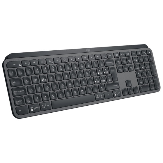  Clavier sans fil Bluetooth Logitech MX Master Keys for Business - US (Qwerty) (920-010251)