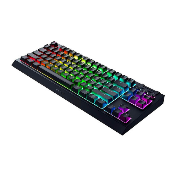  Clavier Sans fil Razer BlackWidow V4 Tenkeyless HyperSpeed - Français (AZERTY) (RZ03-05480500-R3F1)