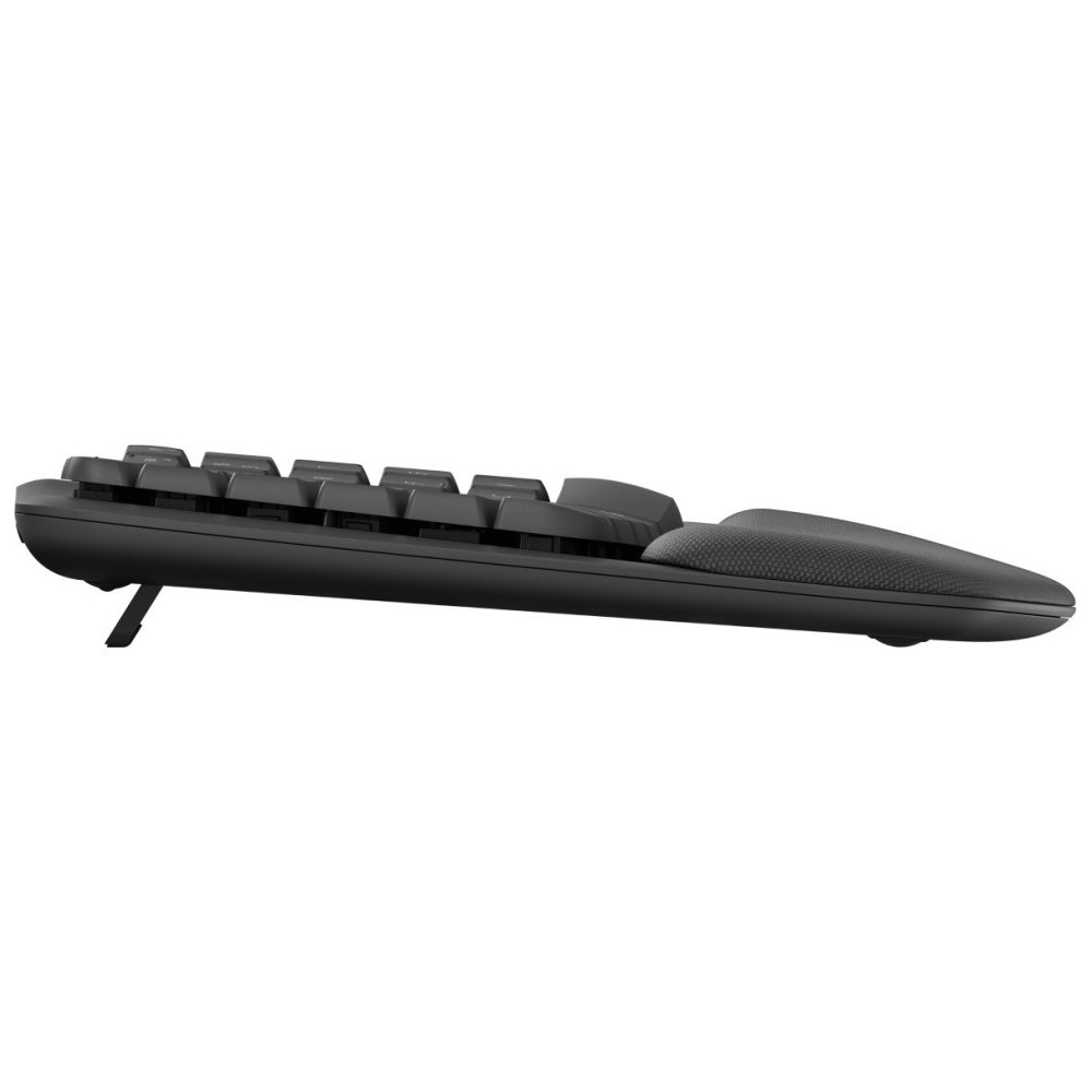  Logitech Wave Keys clavier RF sans fil + Bluetooth AZERTY Français Graphite (920-012286)