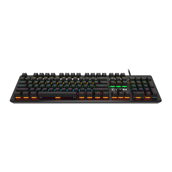  Clavier gaming rétroéclairé mécanique MSI FORGE GK300 BLUE - AZERTY
