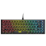 Clavier gaming rétroéclairé Energy Sistem ESG K4 Kompact RGB USB-C (AZERTY)