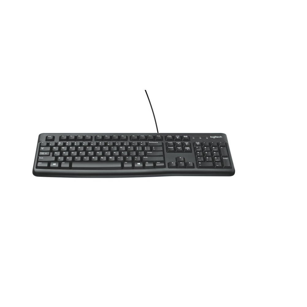  Clavier Logitech K120 USB Noir - QWERTY (920-002508)