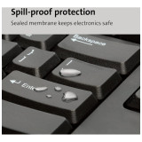  Clavier filaire Kensington ValuKeyboard USB - AZERTY (1500109FR)