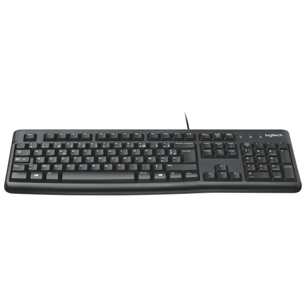  Clavier à connexion USB Logitech K120 - AZERTY