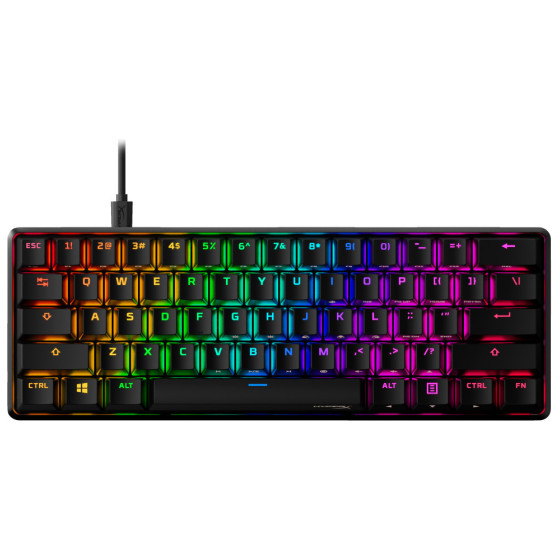 HP HyperX Alloy Origins 60 - Clavier mécanique gaming - HX rouge - AZERTY (6P6K8AA)